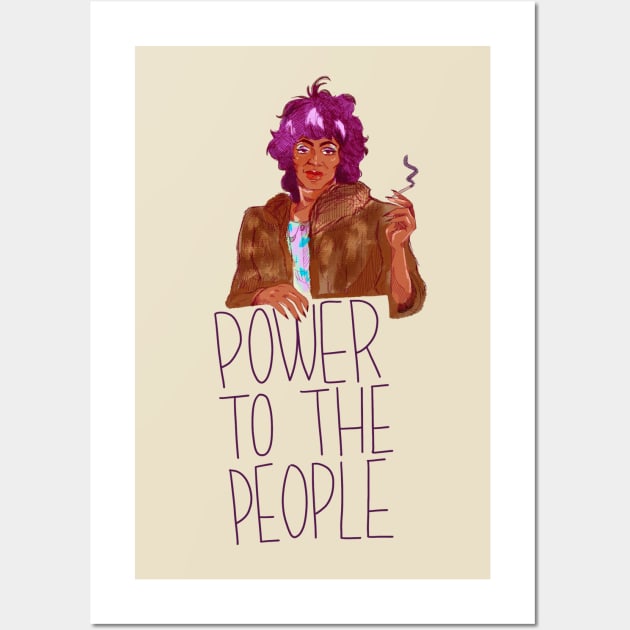 Power To The People Stonewall 1969 Wall Art by politerotica